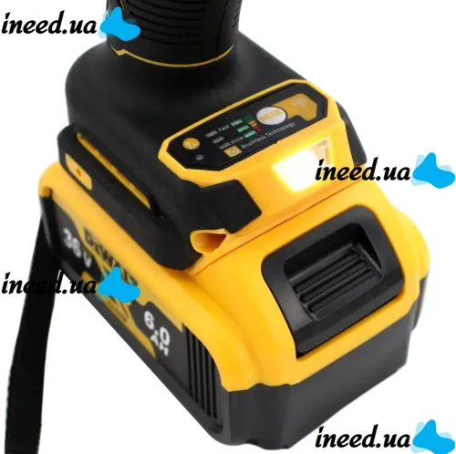 Аккумуляторный набор Dewalt 2в1 Гайковерт DCF922 шуруповерт DCD996 36V 6Ah, Набор беспроводных электроинструментов Деволт 2 аккумулятора в кейсе