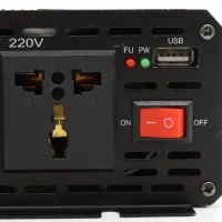 Автомобильный инвертор напряжения UKC SSK SSA-3000A 12V-220V 3000W с функцией плавного пуска, авто преобразователь напряжения тока 12В 220В 3000Вт