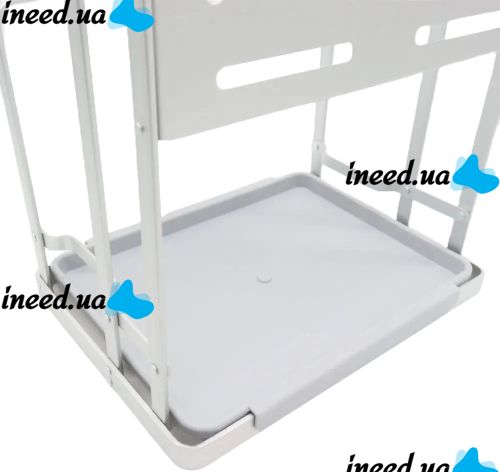 Кухонный органайзер сушилка Kitchen Rack CW-2001H для хранения и сушки столовых приборов, Подставка стеллаж для посуды досточки и ножей Серебристый