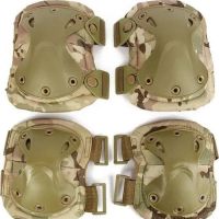 Eagle KN-04 Camouflage, adjustable elbow and knee protection set military tactical tactical shock resistant with quick reset
