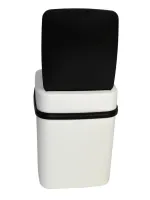 Smart Automatic Trash Can for 10 liters Sensor Trash Box JH-68 with a touch lid for garbage, a touch basket with a smart sensor on batteries