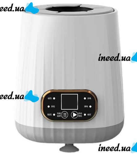 Автоматичний шейкер підігрівач молока Baby Milk Shaker HK-066 для дитячих пляшечок акумуляторний з дисплеєм і підтримкою температури HH-9866