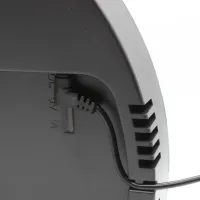 Электронные настенные часы LED Wall Clock DS-3813L 26см с будильником и календарем, Цифровые круглые часы зеленые с белым на стену от USB Черные