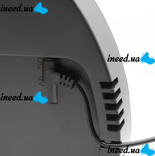 Электронные настенные часы LED Wall Clock DS-3813L 26см с будильником и календарем, Цифровые круглые часы зеленые с белым на стену от USB Черные