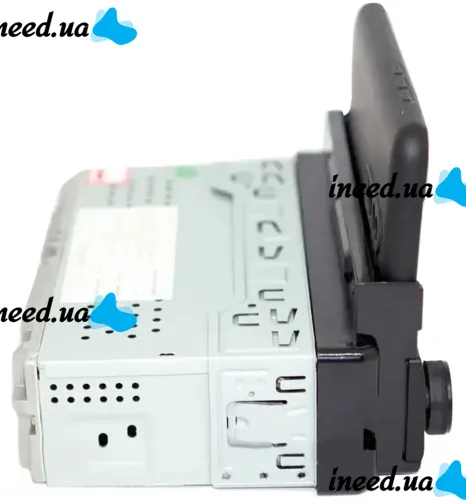 Автомагнитола плеер 1Din Pioneer MP3 7001 BT с держателем для телефона, Автомобильная Bluetooth магнитола с микрофоном проигрыватель USB SD Черная