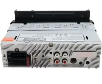 Автомагнитола плеер 1Din Pioneer MP3 7001 BT с держателем для телефона, Автомобильная Bluetooth магнитола с микрофоном проигрыватель USB SD Черная