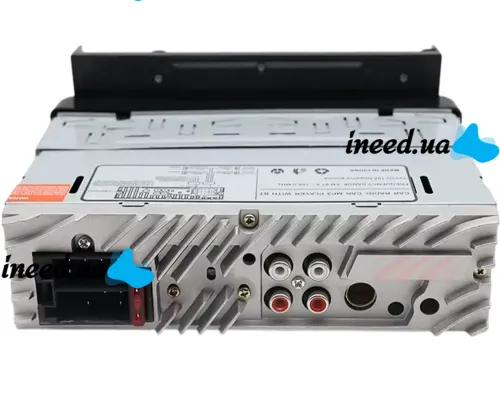 Автомагнитола плеер 1Din Pioneer MP3 7001 BT с держателем для телефона, Автомобильная Bluetooth магнитола с микрофоном проигрыватель USB SD Черная
