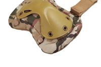 Eagle KN-04 Camouflage, adjustable elbow and knee protection set military tactical tactical shock resistant with quick reset