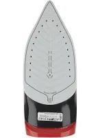 Паровой ручной утюг Bitek BT-1255R с керамической подошвой для глажки одежды Битек 2800W 3 режима для белья с функцией самоочистки от сети Красный