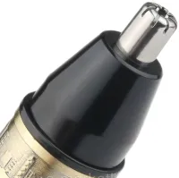 Беспроводная машинка триммер Gemei GM-8045 для стрижки бороды усов носа и тела, Аккумуляторная электробритва Gemmy 3 в 1 с насадками для волос