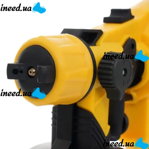 Аккумуляторный краскораспылитель краски DeWalt JK-SG1 с регулировкой ширины покраски Беспроводной краскопульт пульверизатор Деволт с 2 аккумуляторами
