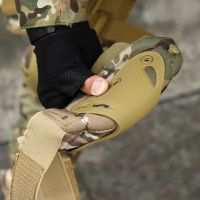Eagle KN-04 Camouflage, adjustable elbow and knee protection set military tactical tactical shock resistant with quick reset