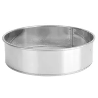 Round Strainer A-Plus BP-1262 Sieve Set for sifting flour and powdered sugar sieves of different diameters 6 pcs for sifting cocoa made of stainless steel
