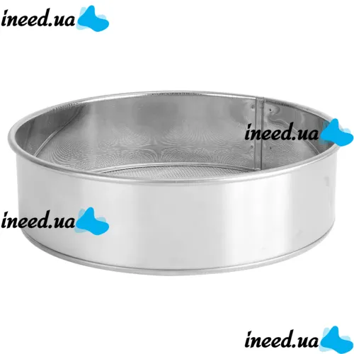 Round Strainer A-Plus BP-1262 Sieve Set for sifting flour and powdered sugar sieves of different diameters 6 pcs for sifting cocoa made of stainless steel