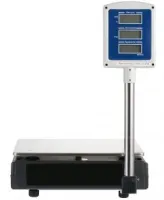 Торговые электронные весы до 50 кг Domotec MS-308 со стойкой MATARIX MX-411