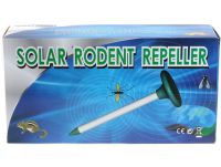Repeller of moles and rodents on a solar battery Solar Rodent Repeller ultrasonic device mole repeller for repelling pests 6X3.5 cm