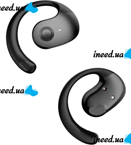 Беспроводные Bluetooth наушники MDR OWS T2 с микрофоном и креплением на уши в кейсе, Сенсорные наушники OWS-JM13 BT с шумоподавлением для телефона