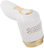 Беспроводная пемза Callus Remover Y2023-1 для чистки пяток и удаления мозолей, Шлифовальная пилка с 2 насадками для удаления грубой кожи Белая