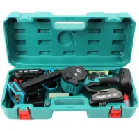 Makita 2 in 1 Power Tool Set DUP270 cordless Pruner and DUC190HN 24V chain saw, a set of Makita tools 2 batteries in a case