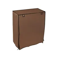 Folding Fabric Shelf Shoe Storage Cabinet Shoe Cabinet A-5 90x56x27 cm 4 Shelves, Dust-proof Shelf Organizer Frame 5556 HCX 7688