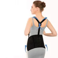 Bandage for pregnant women Pregnant woman stomach lift belt 4 in 1 belt with elastic band across the back, bandage belt for double support of the abdomen and back