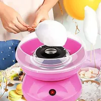 Міні апарат для солодкої вати Cotton Candy Maker GCM-520, Рожевий, Машинка для цукрової вати 500W, солодка вата для дому