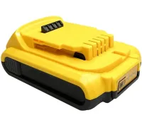 Универсальная аккумуляторная батарея Dewalt DCB203 Yellow Li-on 24V 2Ah для электроинструмента, дополнительный аккумулятор для шуруповерта 24В Желтый