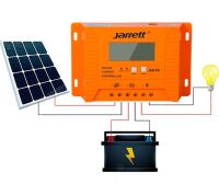 Автоматический контроллер заряда АКБ солнечной панели Jarrett JAR-PA30 30A 12V 24V Устройство RG-505 для контроля заряда батареи в солнечных панелях