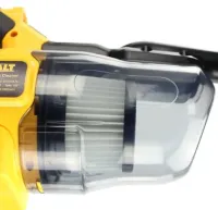Автомобильный аккумуляторный пылесос DeWALT DCV501LN-XJ 36V 6Ah с насадками, Беспроводной пылесос Деволт с 2 аккумуляторами для авто и дома Желтый