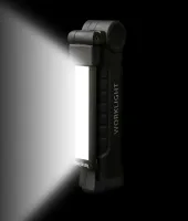 Аккумуляторный складной светильник Worklight W-52 LED COB 360° фонарь с магнитом и крючком 5 режимов, Светодиодный фонарик для кемпинга 5W G52