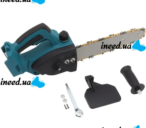 Large Rechargeable Chain Saw Makita DUC122Z 48V 5Ah 12" Tire for Pruning Tree Branches 2 batteries, Wireless Manual Electric Saw Makita