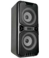 Аккумуляторная колонка динамик Bluetooth BKK B86 с LED подсветкой 20W, Беспроводная акустическая система караоке USB SD FM AUX от аккумулятора Черная
