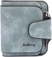 Женский замшевый кошелек Baellerry Forever Mini N 2346 Blue Jeans женское мини портмоне на 10 отделений для купюр и мелочи 10.5Х11.5 см Голубой