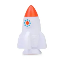 Конструктор космический автотрек Outer Space Track LT243173 со звуковыми эффектами и светом с шатлом, мостом и космонавтами 888-86 42 детали Белый