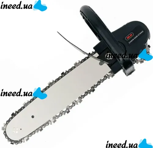 Насадка Chain Saw 12" цепная пила для болгарки Grand 300QF Pro с системой смазки цепи для МШУ болгарок 30см с ручкой и масляным бачком