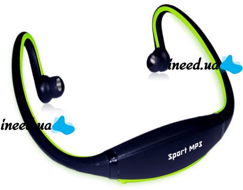 Беспроводные наушники Sport mp3 S9 c FM радио microSD