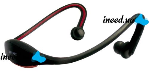 Беспроводные наушники Sport mp3 S9 c FM радио microSD