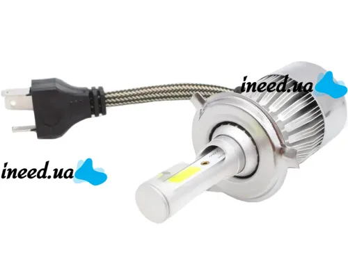 Set of LED Car LED Lamps C6 H4 30W