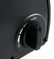 Настольный газовый обогреватель плита SI YI JIA SYJ-8508 на 1 конфорку с пьезоподжигом, керамическим нагревателем и переходником под баллон Ax-016-3