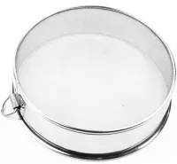 Round Strainer A-Plus BP-1262 Sieve Set for sifting flour and powdered sugar sieves of different diameters 6 pcs for sifting cocoa made of stainless steel