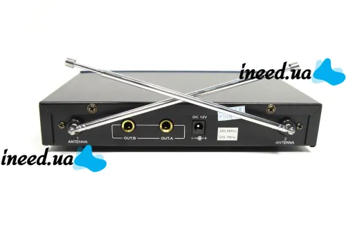 Беспроводной комплект из 2-х микрофонов Sennheiser EW-100 радиосистема два радиомикрофона и база