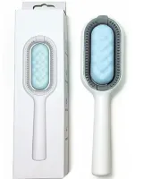 Универсальная щетка Pet Cleaning Hair LY-364 для сухого и влажного вычесывания собак и котов, Расческа для груминга животных с отсеком для воды