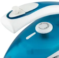 Складной ручной утюг RAF R.1259B 800W с регулятором температуры и резервуаром для воды, Паровой утюг отпариватель Раф с керамической подошвой