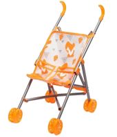 Детский набор Baby Play House CS0848-7A Лисички качели шезлонг качалка коляска и кукла, Комплект с куклой и аксессуарами для куклы и игрушек