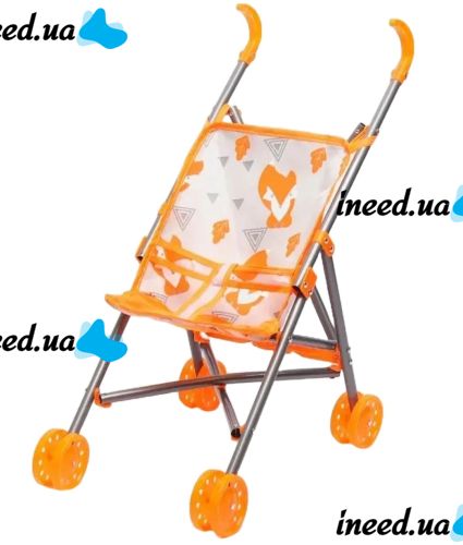 Детский набор Baby Play House CS0848-7A Лисички качели шезлонг качалка коляска и кукла, Комплект с куклой и аксессуарами для куклы и игрушек