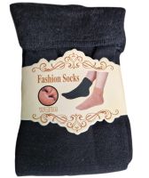 Универсальные женские термо носки Thermal Fashion Socks XD-01 35-41 размер с начесом, Утепленные зимние носочки на меху, Пара носков XD-02