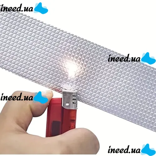 Надміцна клейка стрічка з алюмінієвим покриттям Butyl Self-Adhesive 1.2мм х 5см х 10м, Алюмінієва водостійка липка фольга скотч 10 м Срібляста