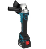 Акумуляторна міні-болгарка 125 мм Makita DGA504ZL на 2 акумулятори 24V 5Ah, Бездротова кутова шліфувальна машина турбінка Макіта в кейсі