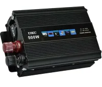 Автомобильный инвертор UKC AC/DC 12V-220V 500W, авто преобразователь тока 12В 220В 500Вт (12V 220V)