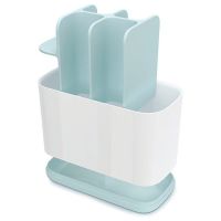 Настольная подставка органайзер Large Toothbrush Caddy для зубных щеток и пасты на 6 отсеков, Держатель зубной щетки Joseph для ванной комнаты Белый